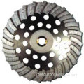 100mm Waved Turbo Diamond Grinding For Stone Cup Cutting Wheel -----STBV
